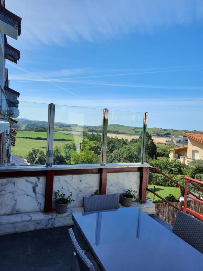 Apartamento Duplex Con Vistas Al Mar Los Girasoles Mogro Buitenkant foto