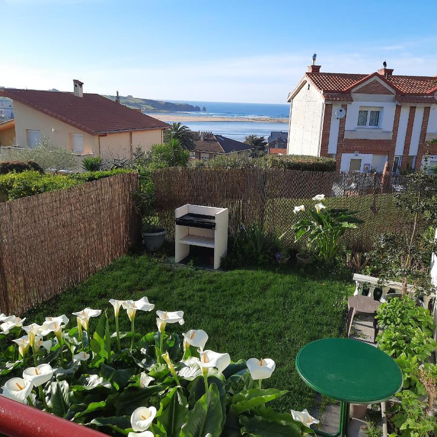 Apartamento Duplex Con Vistas Al Mar Los Girasoles Mogro Buitenkant foto