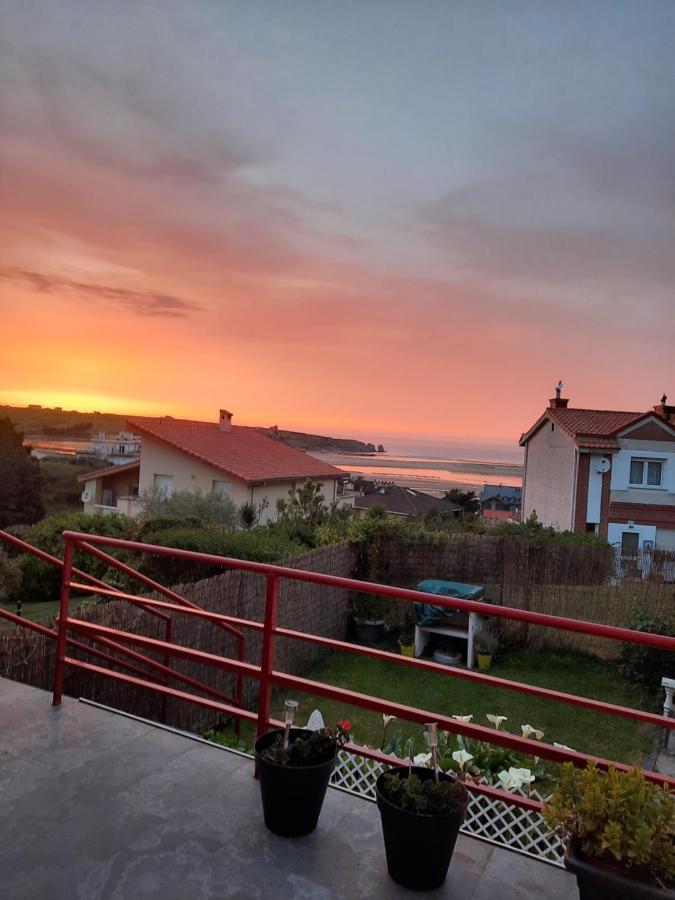 Apartamento Duplex Con Vistas Al Mar Los Girasoles Mogro Buitenkant foto