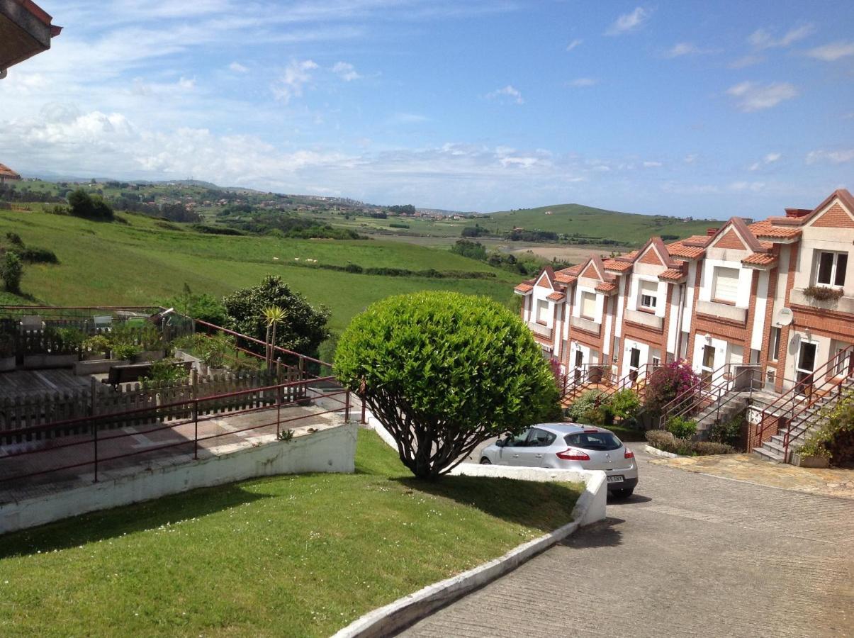 Apartamento Duplex Con Vistas Al Mar Los Girasoles Mogro Buitenkant foto