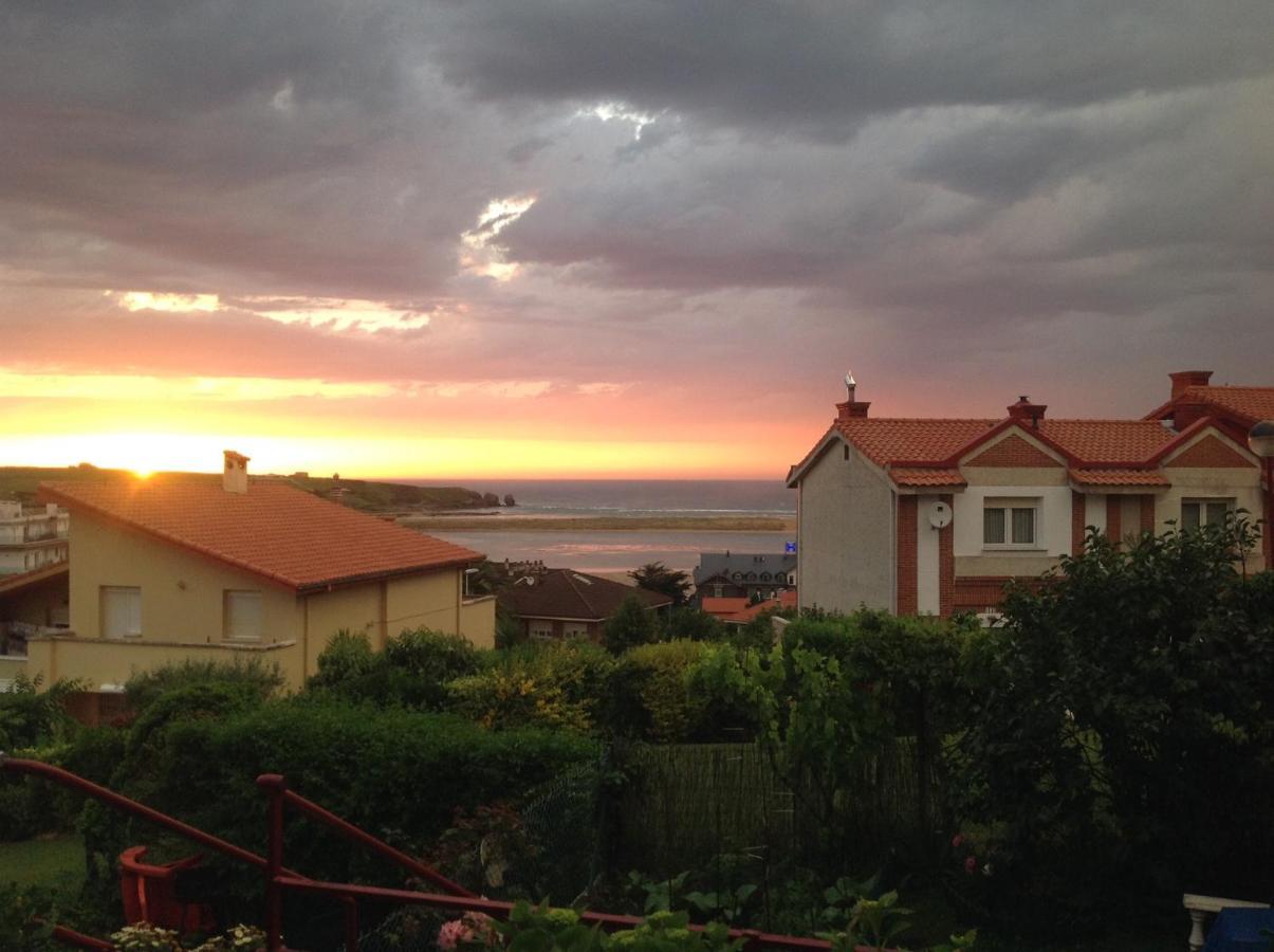 Apartamento Duplex Con Vistas Al Mar Los Girasoles Mogro Buitenkant foto